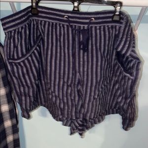 Gap Striped Soft Shorts Never Worn Super Cute